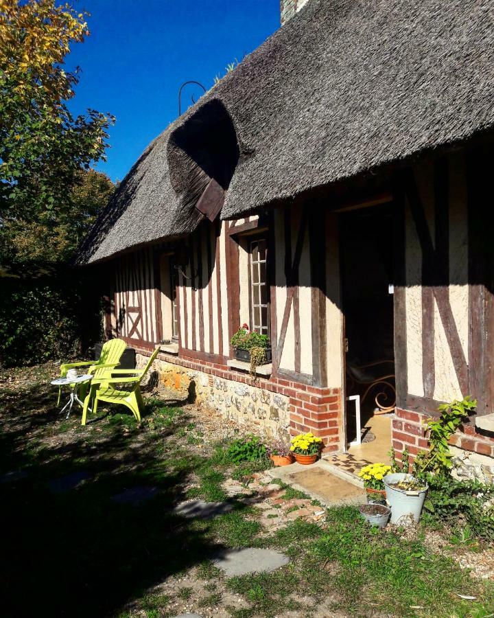 Villa La Chaumiere Des Deux Amants Vatteville Exterior foto