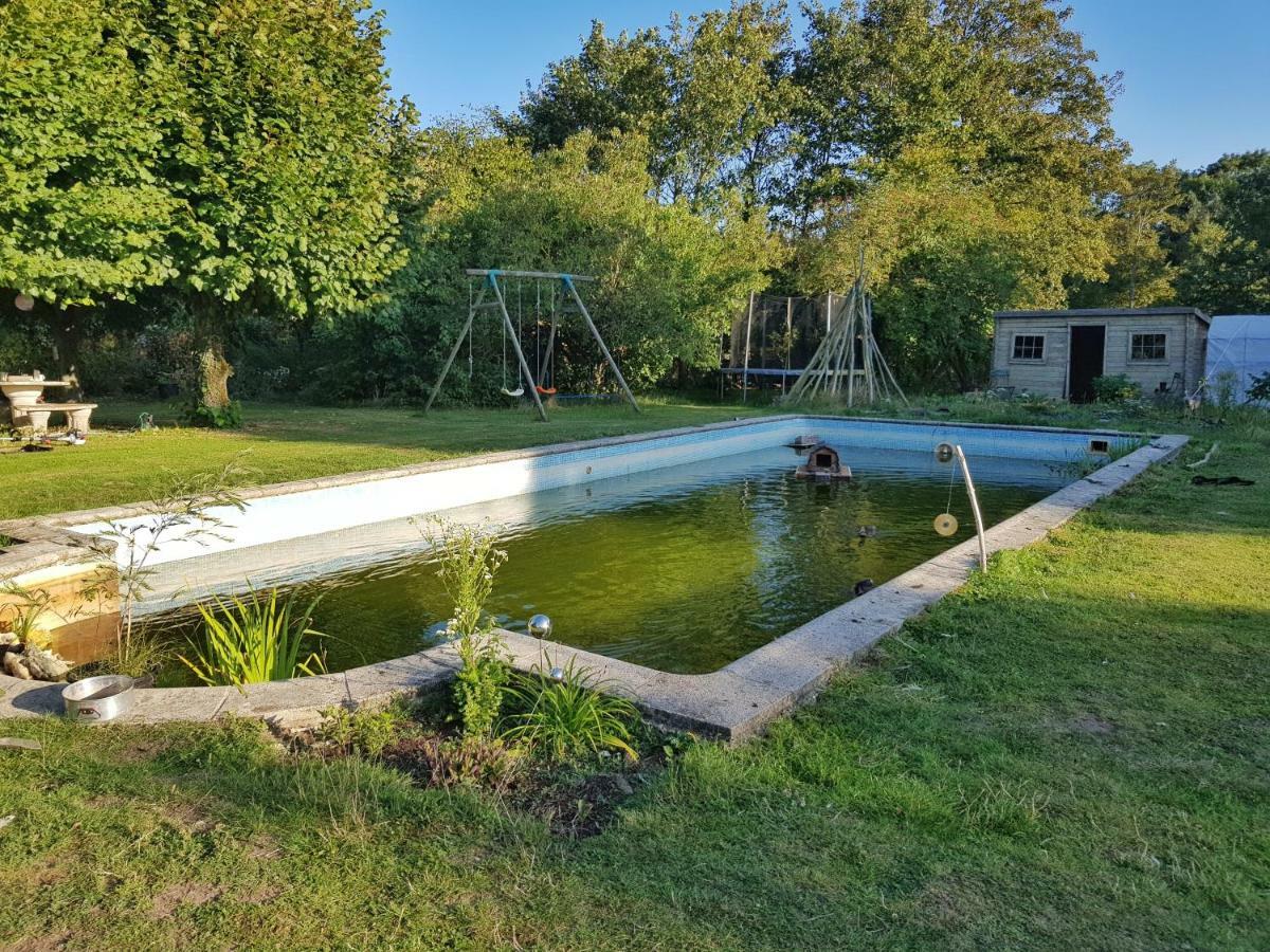 Villa La Chaumiere Des Deux Amants Vatteville Exterior foto
