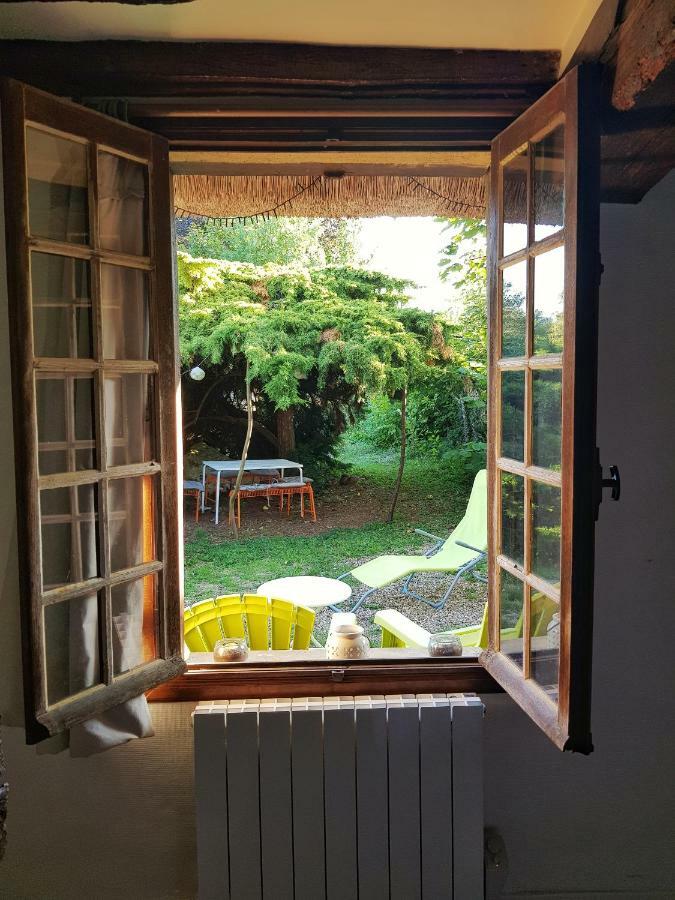 Villa La Chaumiere Des Deux Amants Vatteville Exterior foto